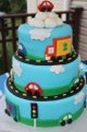 Car Theme Eggless Black Forest