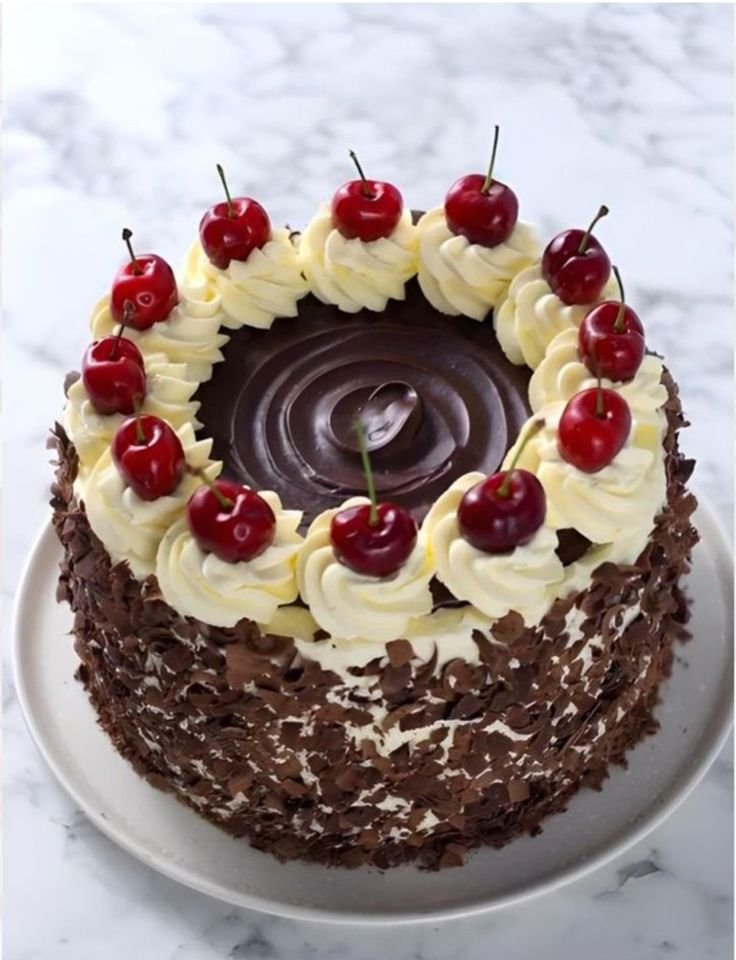 Eggless Black Forest