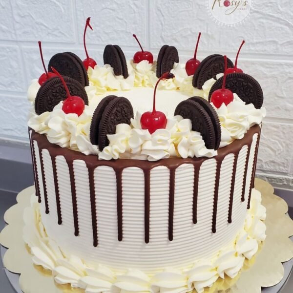 Eggless Black Forest Oreo